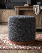 living room furniture modern mountain stool Hello Norden - Alvaer Stool, styled in a modern rustic room