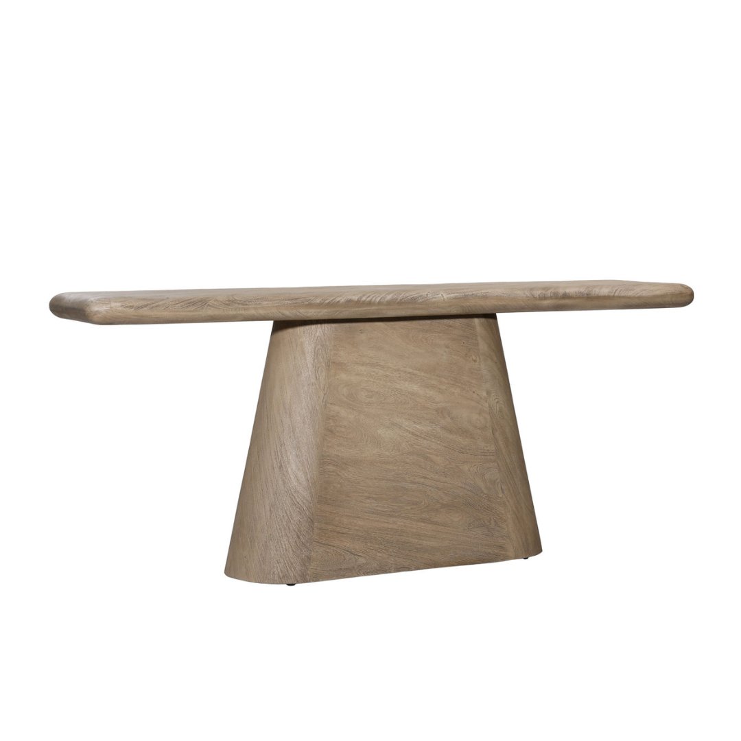 Ambor Acacia Wood Console Table - Consoles - Hello Norden