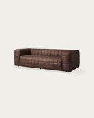 Anton Brown Leather Sofa - Sofas - Hello Norden