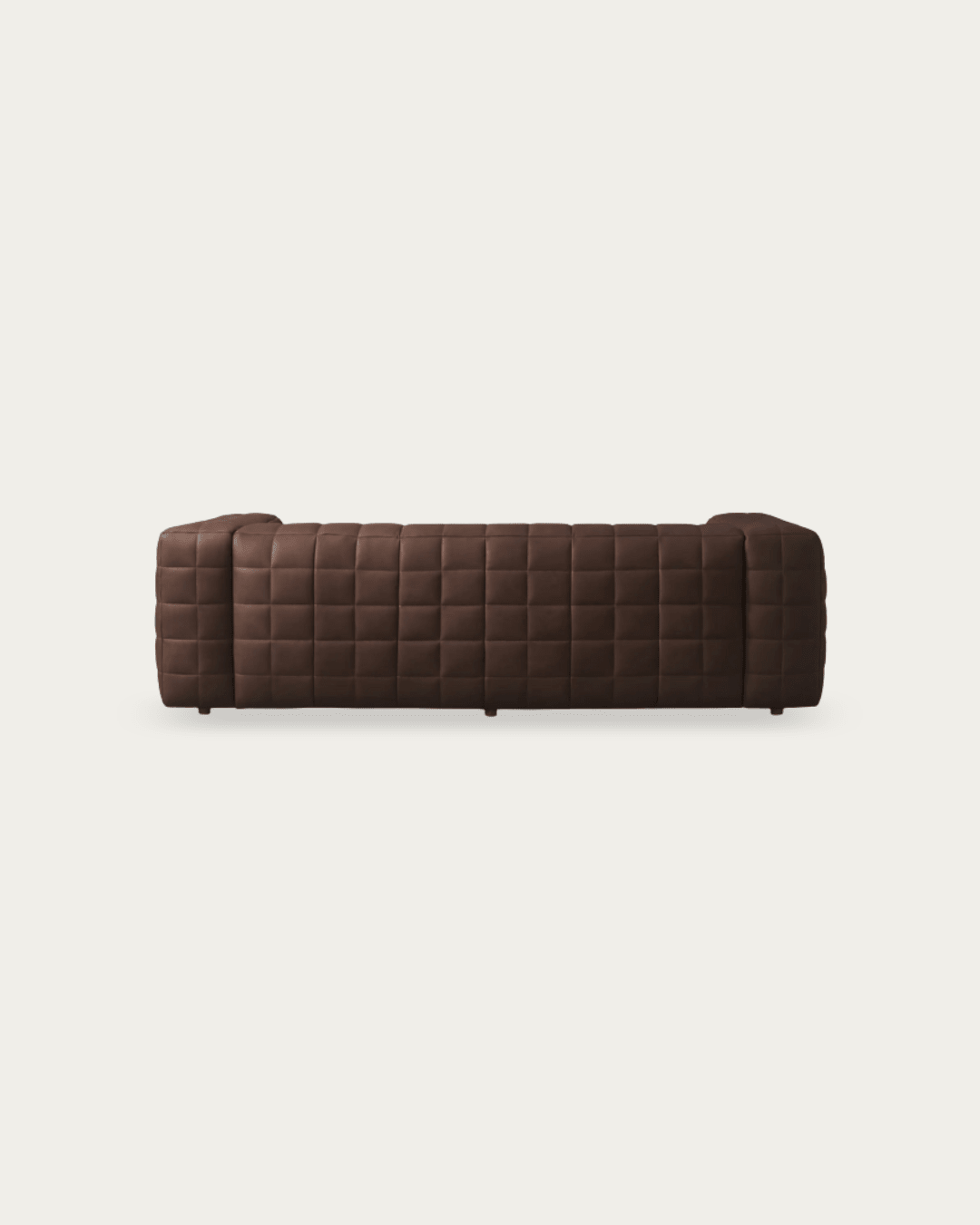 Anton Brown Leather Sofa - Sofas - Hello Norden