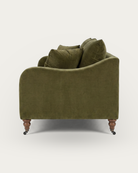 living room custom furniture modern mountain velvet sofa Hello Norden - Asbjorn Sofa in Banks Eco-Performance Velvet in Balsam
