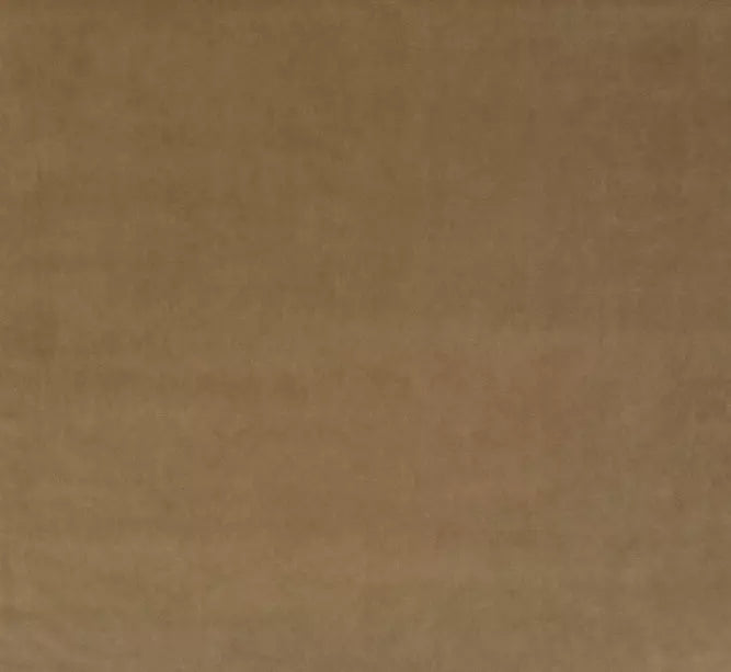 Banks Toffee Eco-Performance Velvet fabric swatch