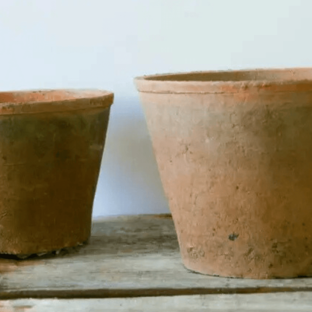 Bergman Mossed Terracotta Garden Pots - Pots - Hello Norden