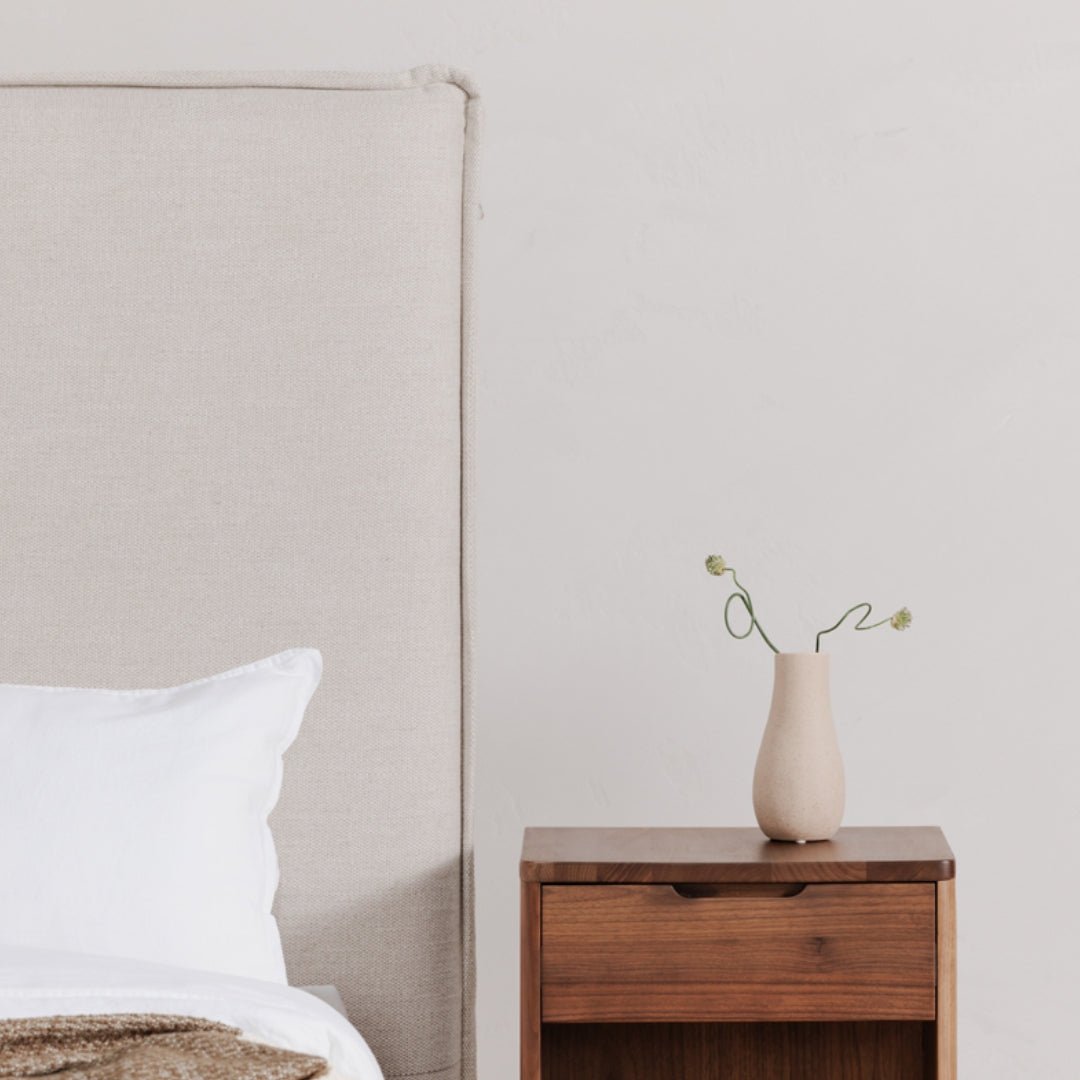 Bjorn Tall Headboard Bed - Bed - Hello Norden