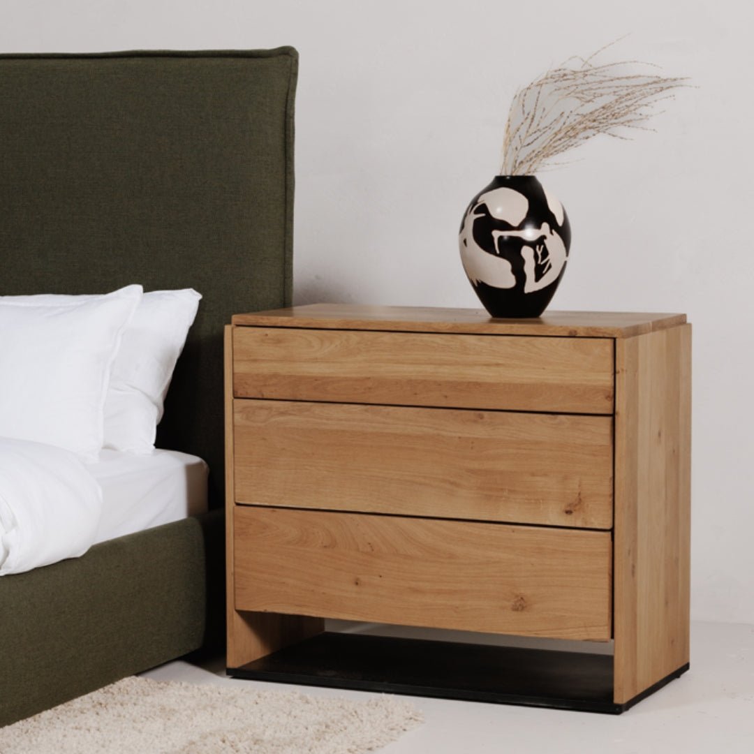 Bjorn Tall Headboard Bed - Bed - Hello Norden