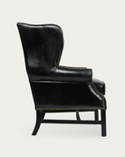 Holmes Wingback Leather Chair - Lounge Chairs - Hello Norden