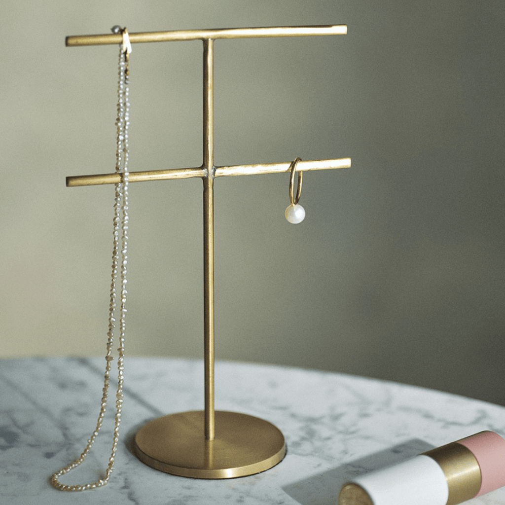 Brass Jewelry Stand - Jewelry Holder - Hello Norden