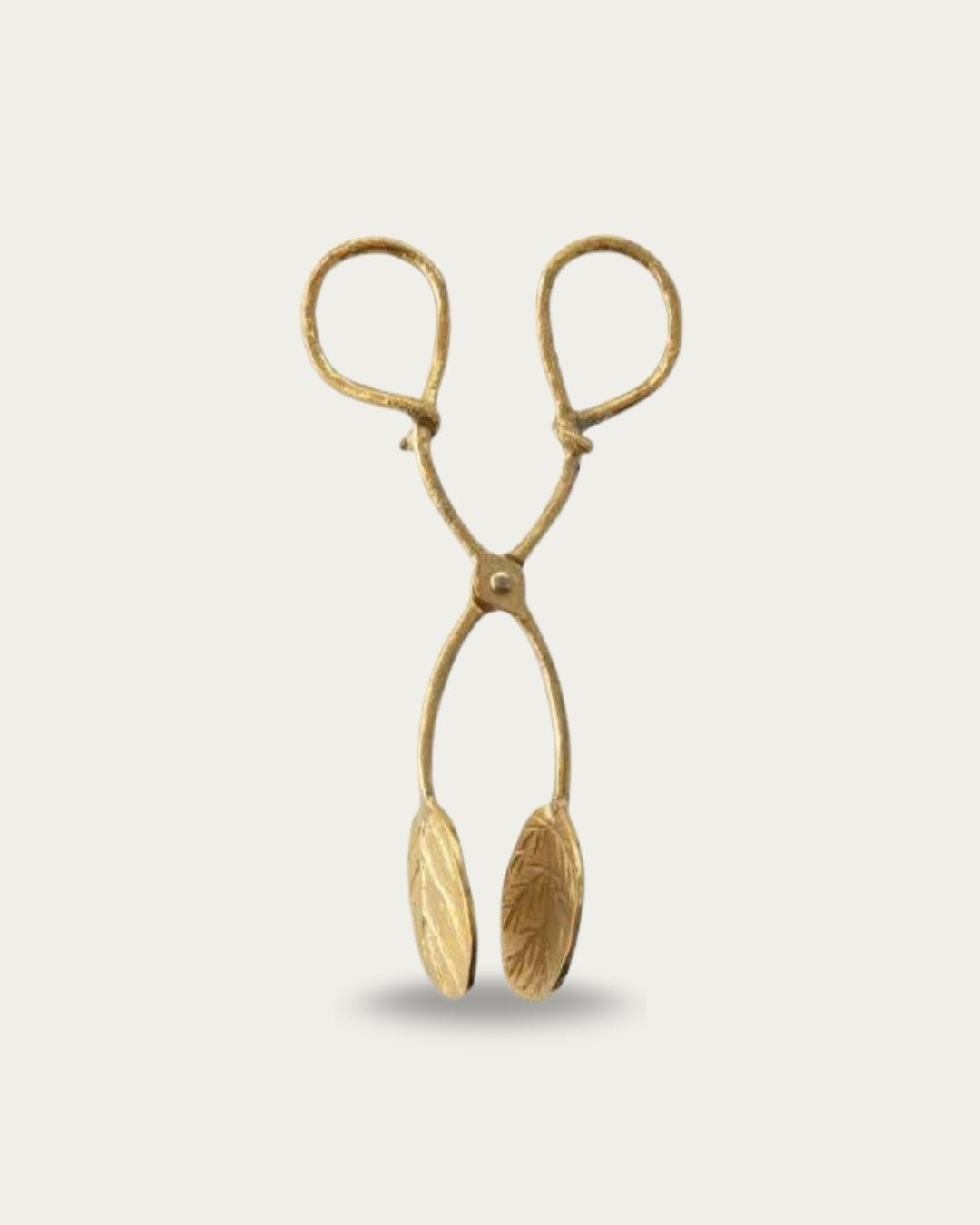 Brass Leaf Tongs - Kitchen & Dining - Hello Norden