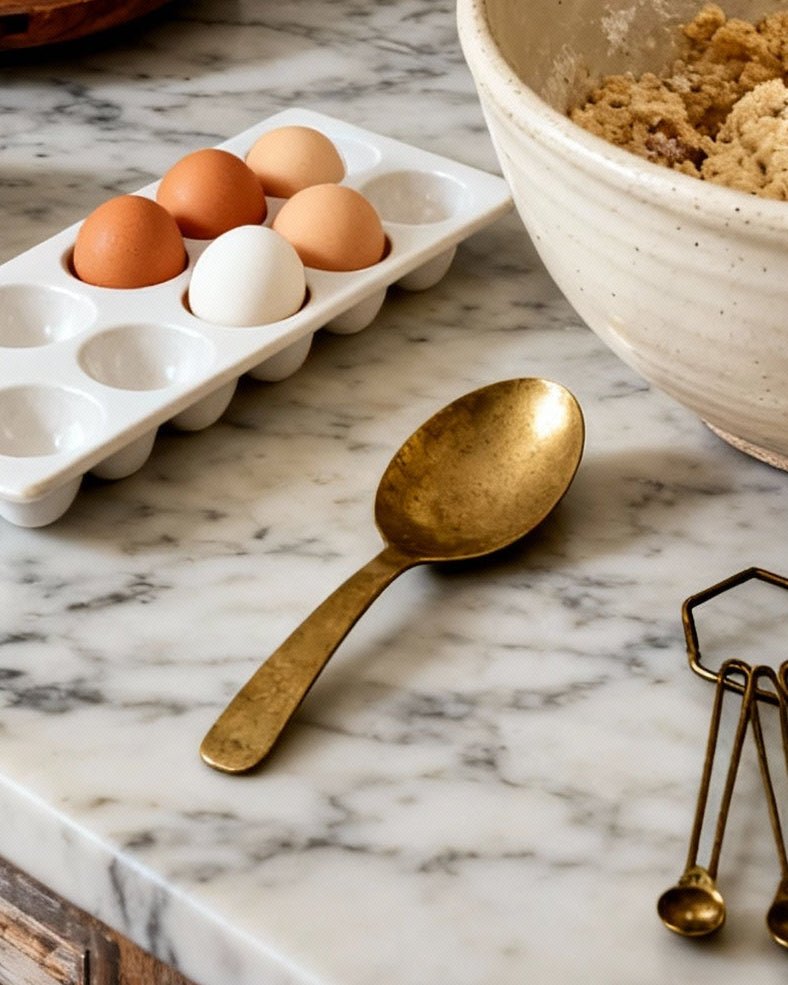 Brass Serving Spoon - Spoon - Hello Norden