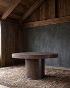 Nollie Industrial Metal Dining Table - Vintage Furniture - Hello Norden