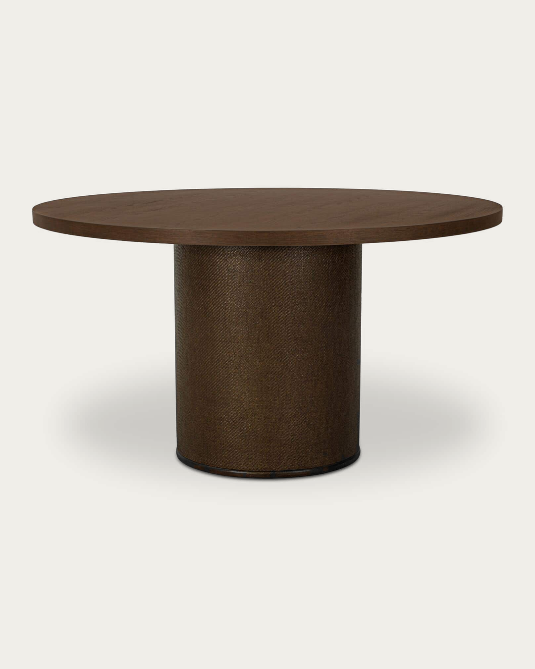dining room furniture modern mountain  dining table Hello Norden - Tor Round Dining Table Dark