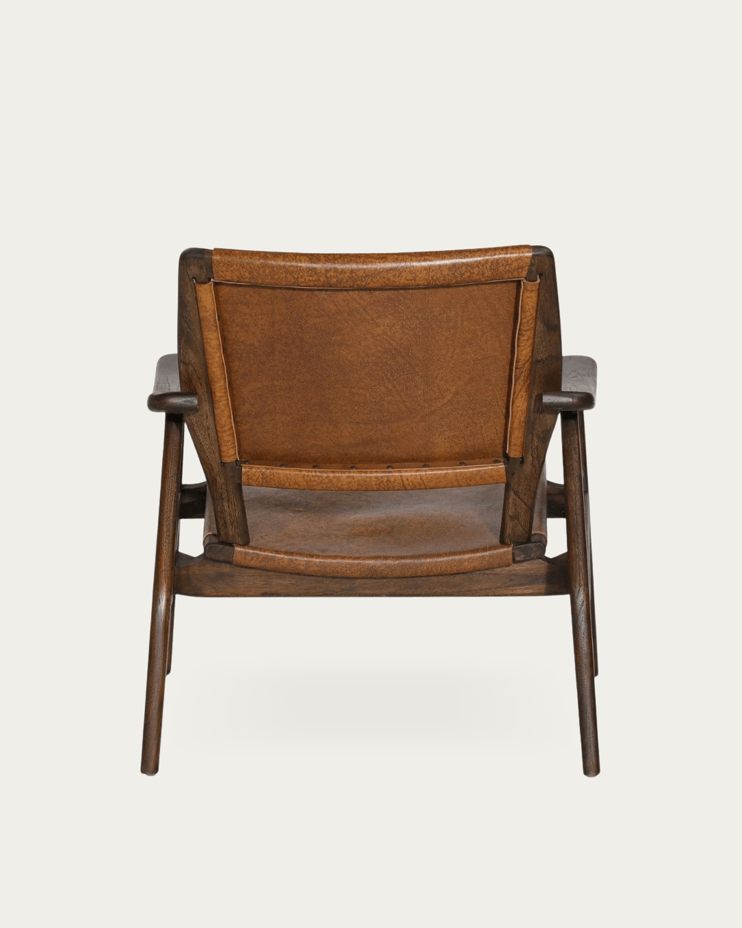 Vendela Leather Accent Chair - Lounge Chairs - Hello Norden
