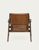 Vendela Leather Accent Chair - Lounge Chairs - Hello Norden
