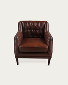Alma Leather Chesterfield Chair - Lounge Chairs - Hello Norden
