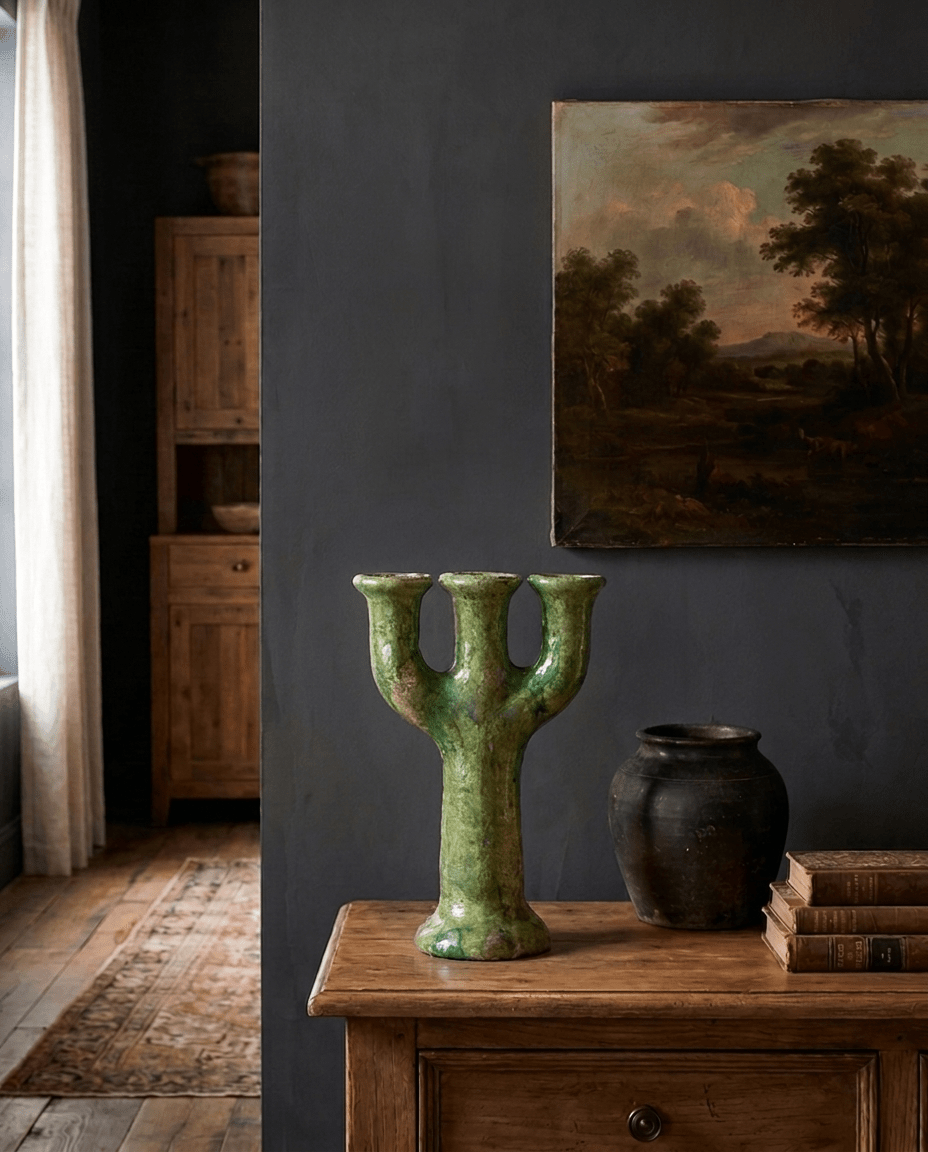 Tamegroute Candlestick Holder - Candle Holders - Hello Norden