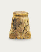 Carved Pillar Base - Sculptures - Hello Norden