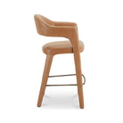 Casper Leather Bar Stool - Bar Stools - Hello Norden