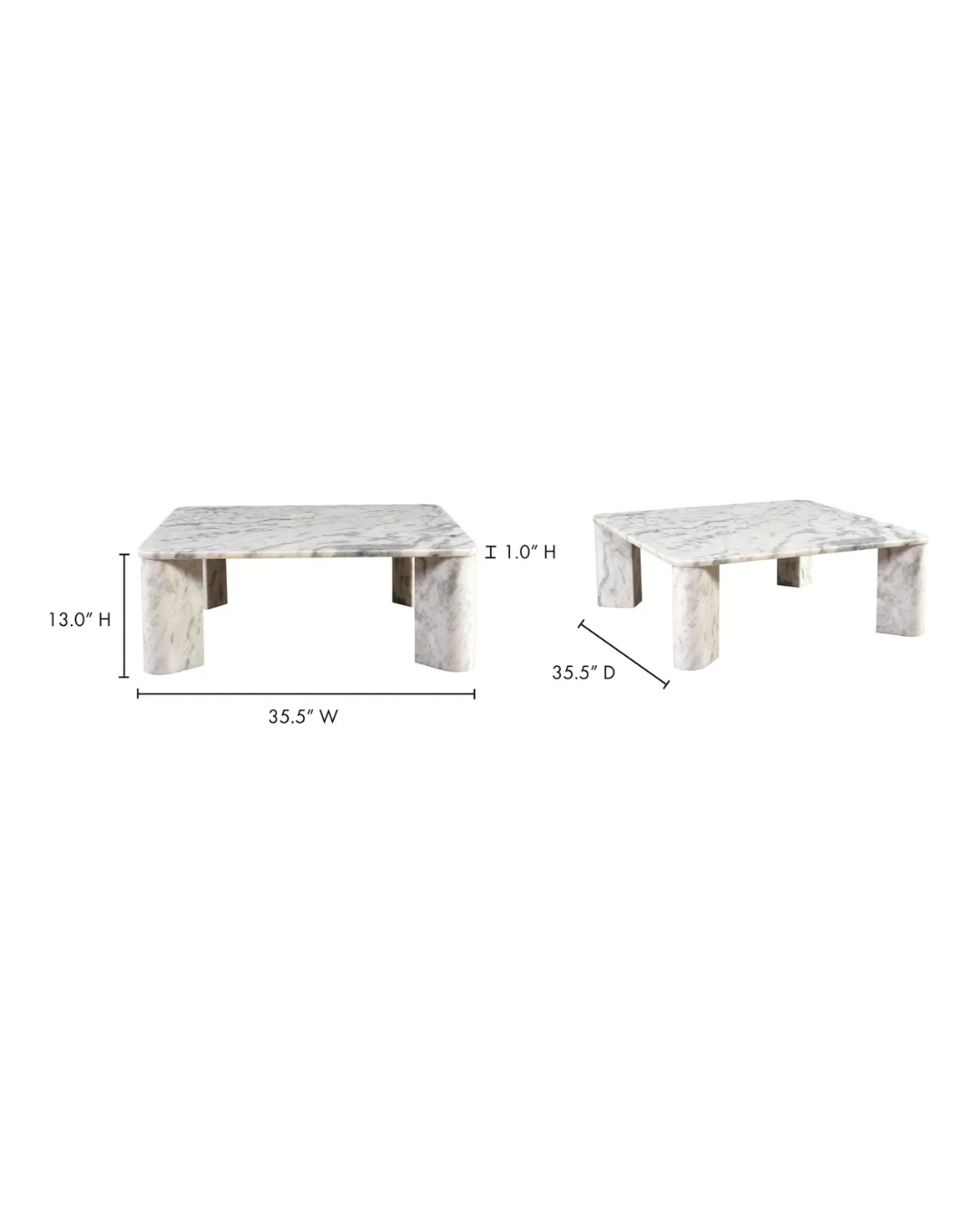 Astri Marble Coffee Table - Coffee Tables - Hello Norden