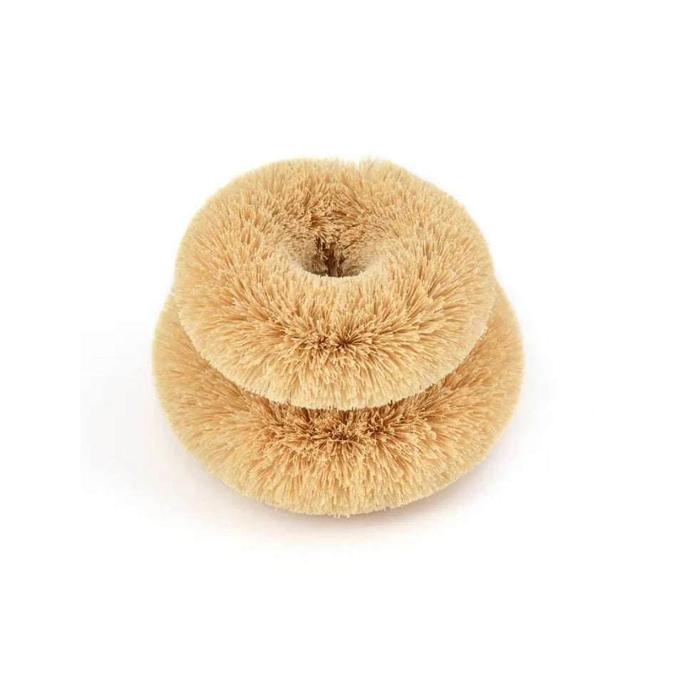 Coconut Fiber Donut Scourer