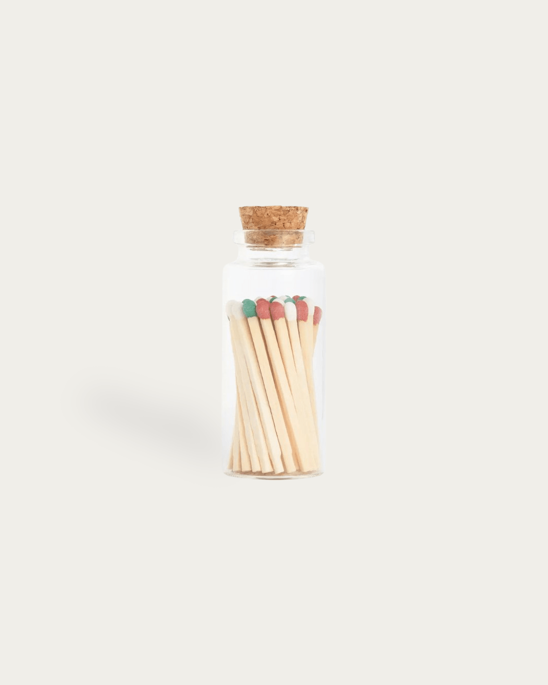 Colorful Matches in Medium Glass Corked Vial - Candles & Scents - Hello Norden
