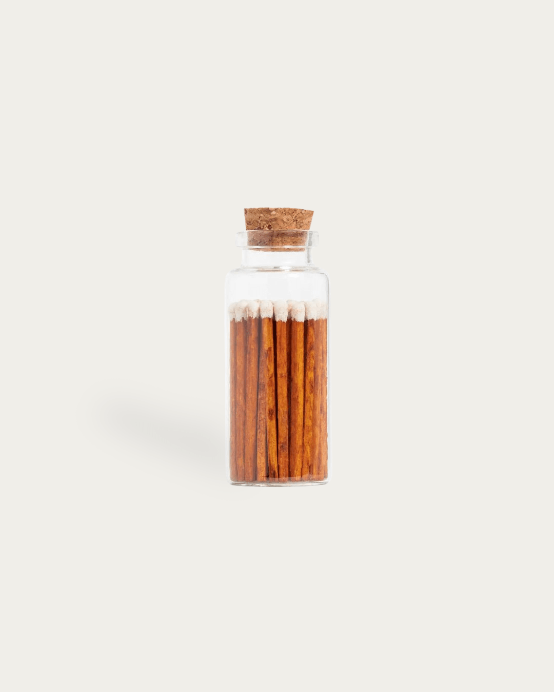 Colorful Matches in Medium Glass Corked Vial - Apothecary Accessories - Hello Norden