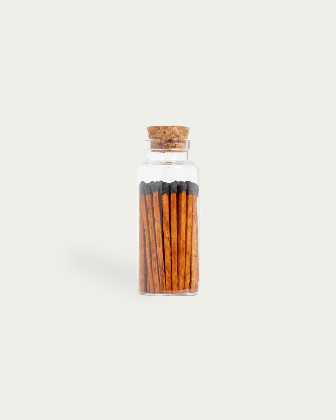 Colorful Matches in Medium Glass Corked Vial - Apothecary Accessories - Hello Norden