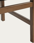 dining room furniture modern mountain upholstery: hair on hide leather dining chair Hello Norden - Thomas Dining Chair, detail view