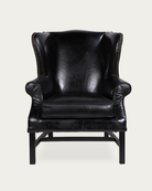 Holmes Wingback Leather Chair - Lounge Chairs - Hello Norden
