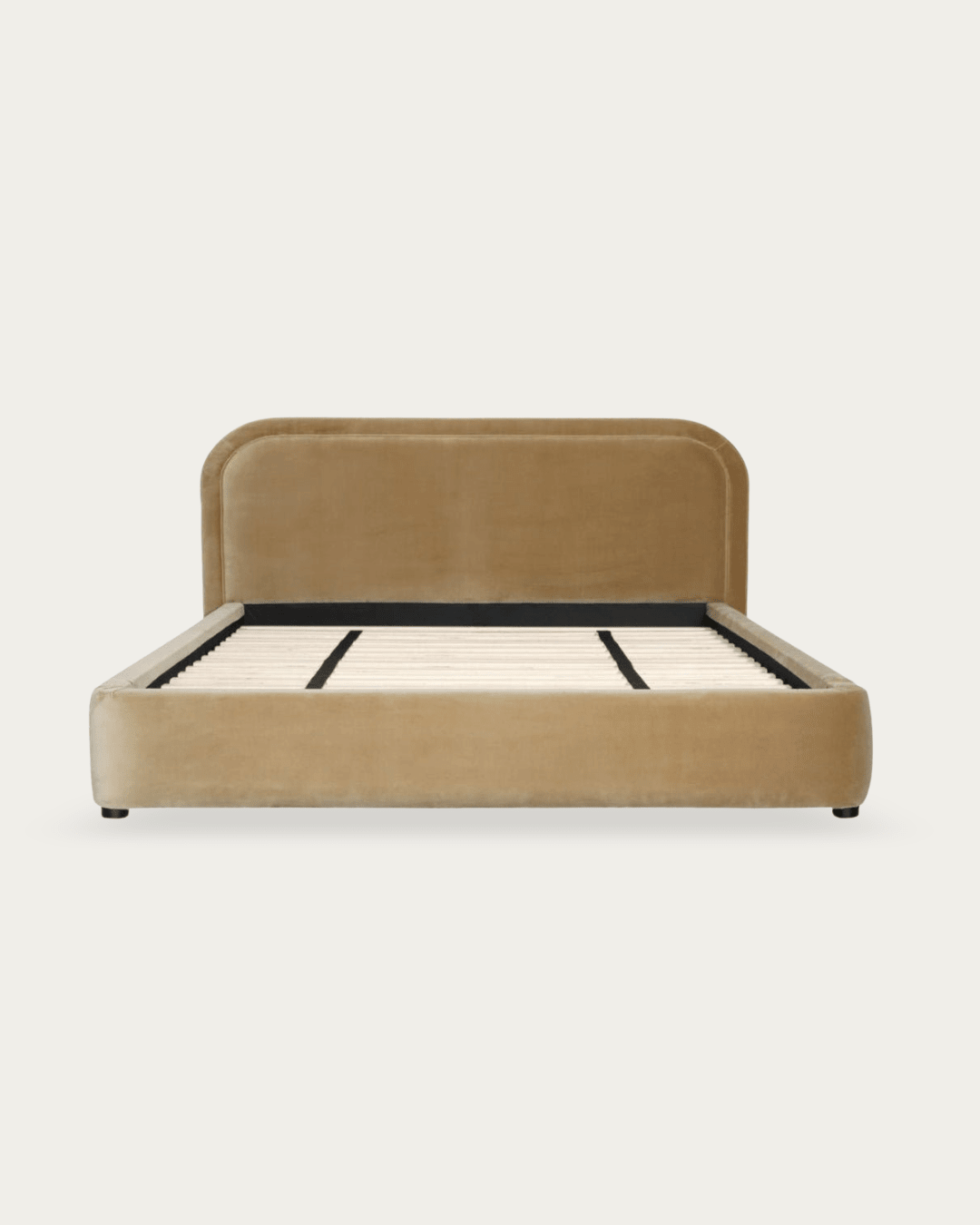Jukka Velvet Bed - Beds & Headboards - Hello Norden
