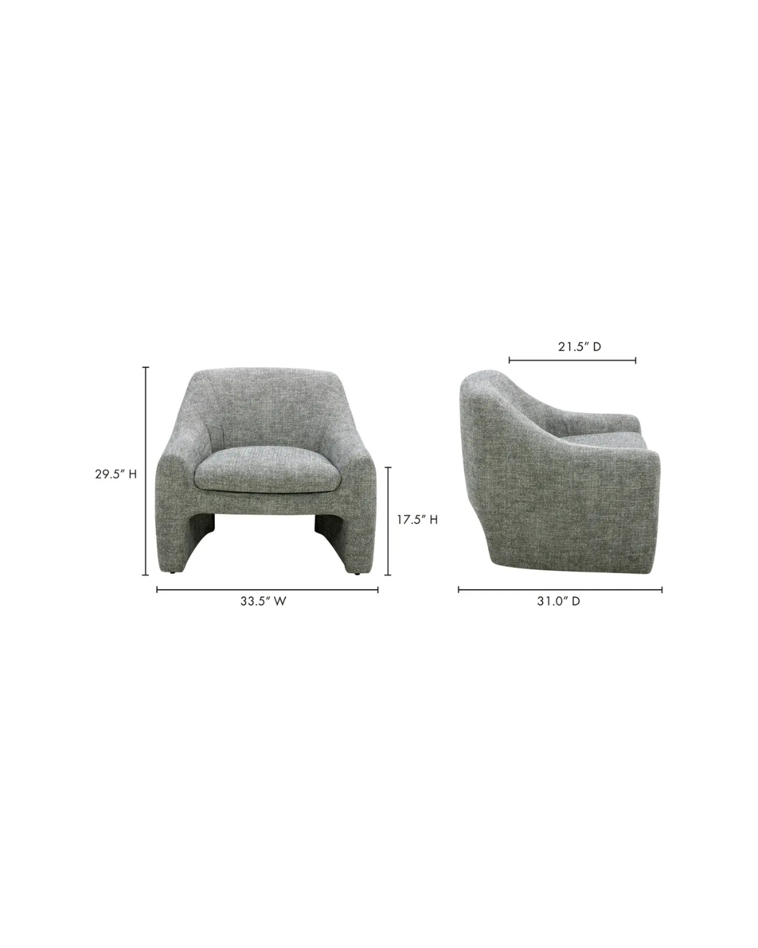 Aleks Accent Chair - Lounge Chairs - Hello Norden