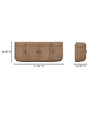 Adele Reclaimed Pine Wood Cabinet - Cabinets & Storage - Hello Norden
