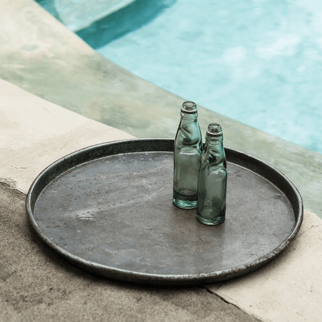 Cristen Outdoor Iron Tray - Tray - Hello Norden