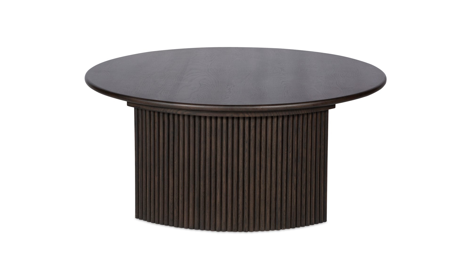 Crosby Reeded Wood Coffee Table | Hello Norden