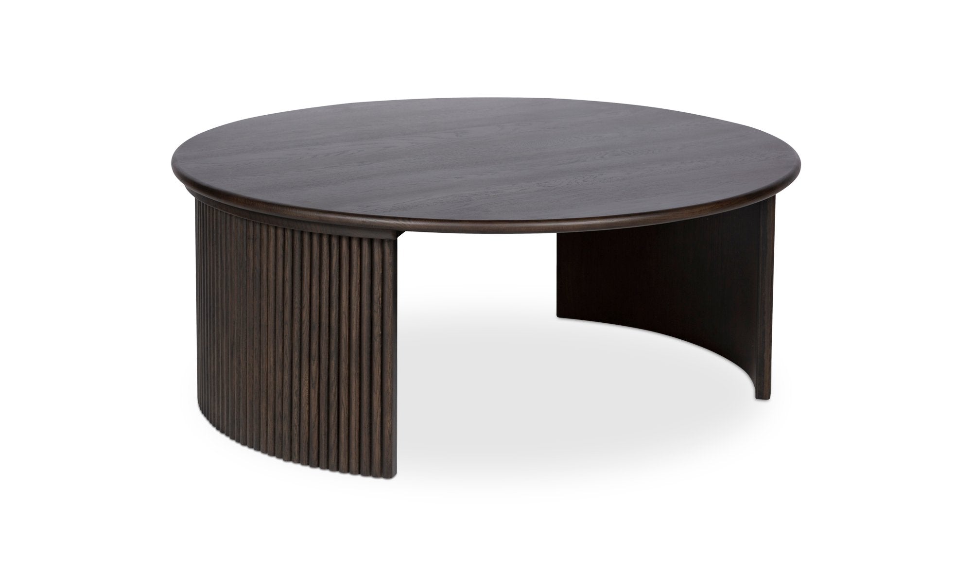 Crosby Reeded Wood Coffee Table - Coffee Tables - Hello Norden