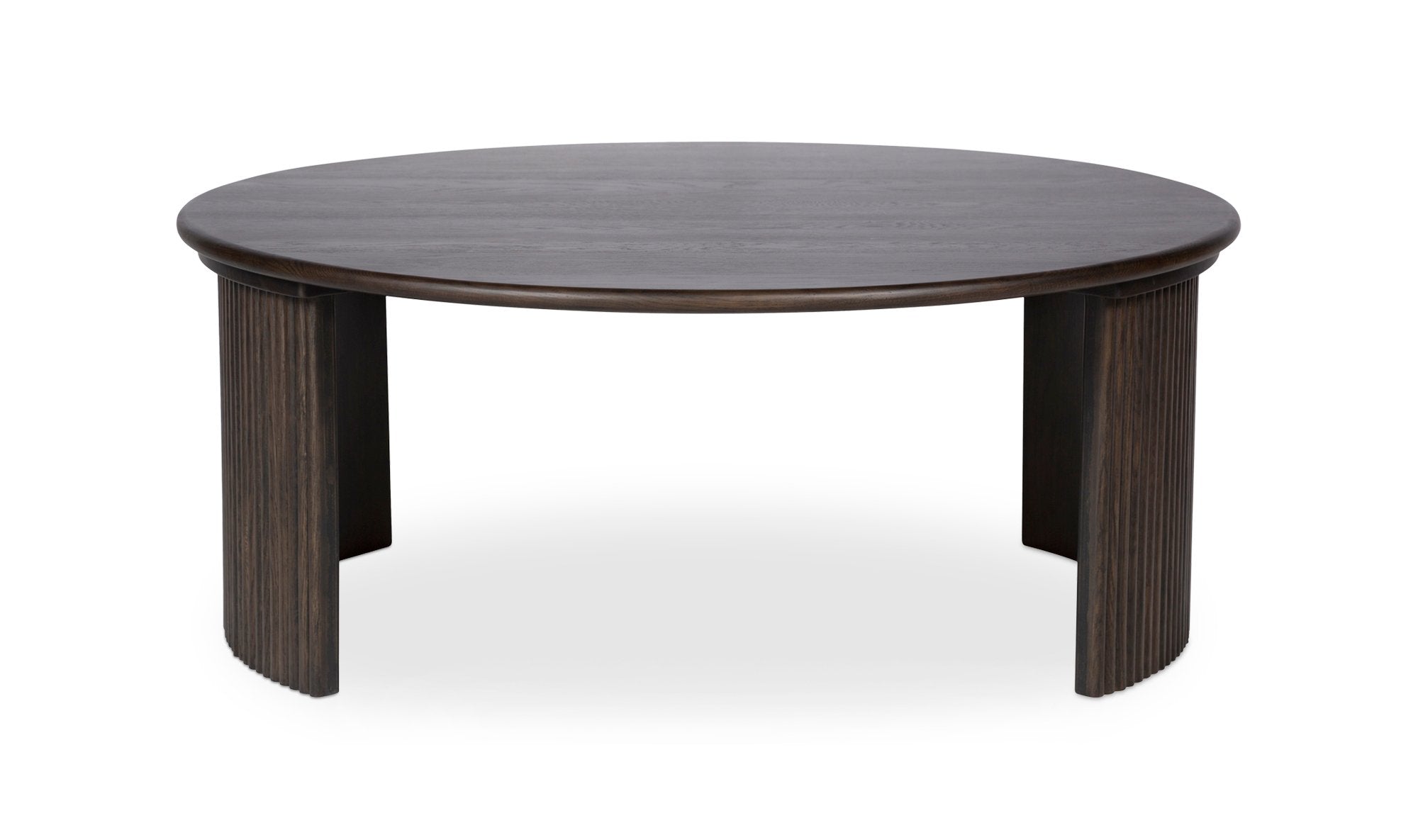 Crosby Reeded Wood Coffee Table - Coffee Tables - Hello Norden
