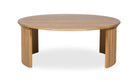 Crosby Reeded Wood Coffee Table - Coffee Tables - Hello Norden