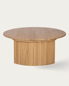 Crosby Reeded Wood Coffee Table - Coffee Tables - Hello Norden