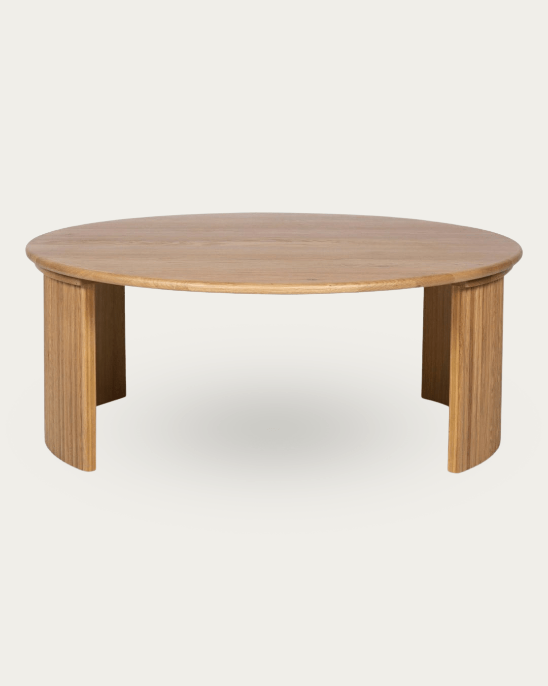 Crosby Reeded Wood Coffee Table - Coffee Tables - Hello Norden