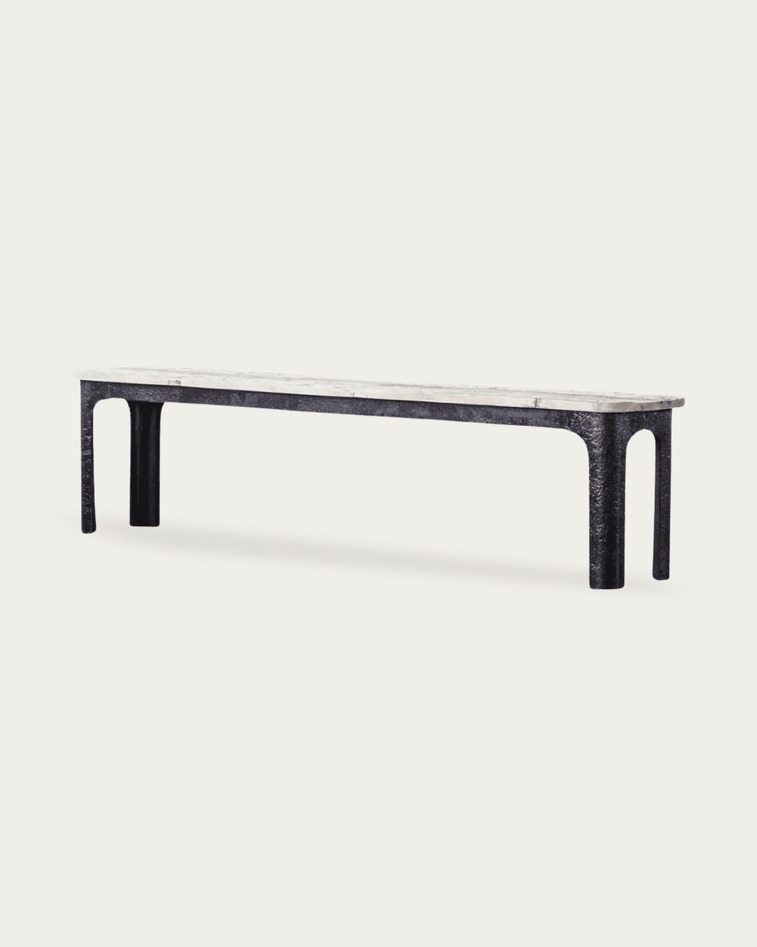 Finn Rustic Wood Bench - Stools & Benches - Hello Norden