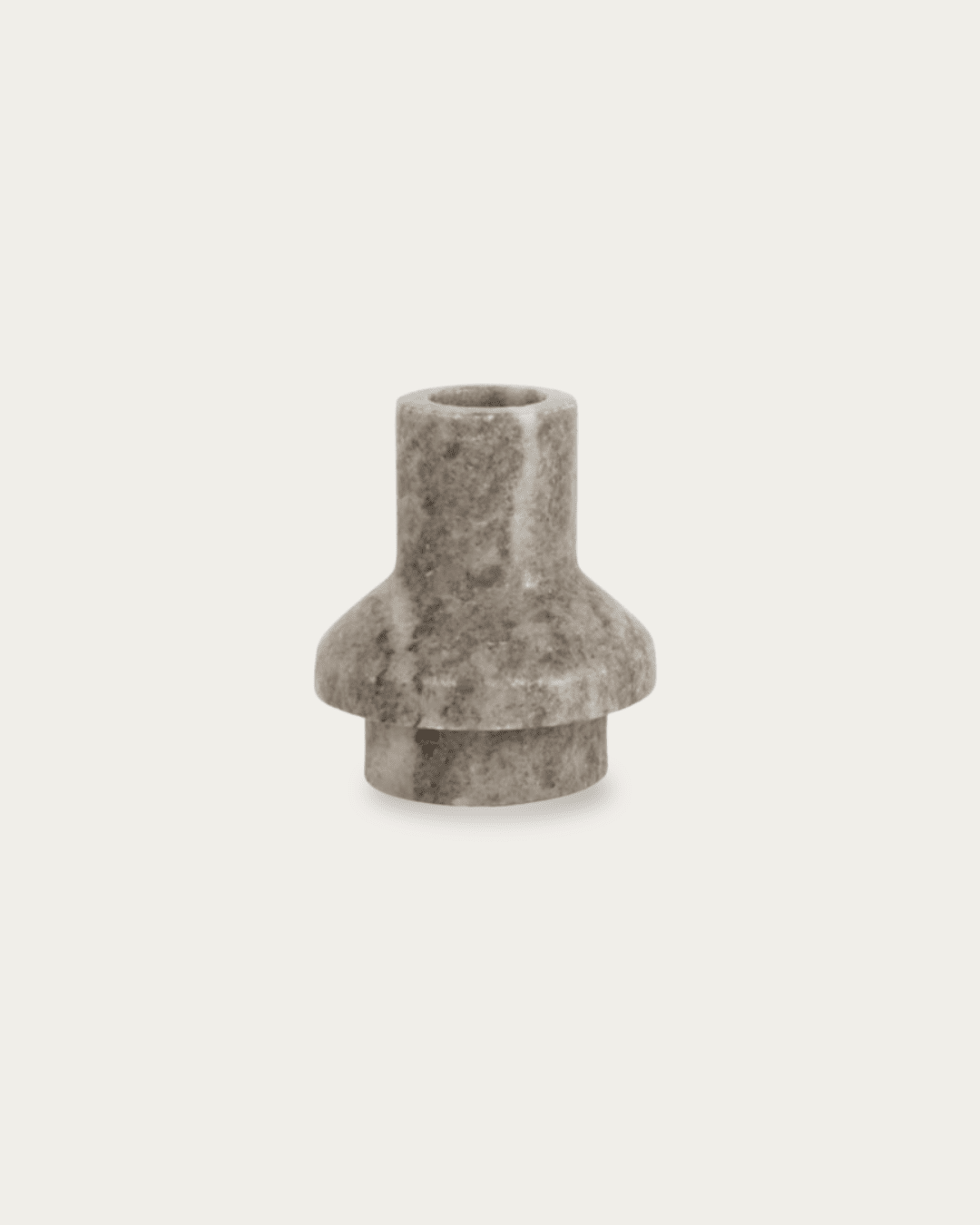Edna Marble Taper Holder - Candle Holders - Hello Norden