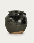 Skadi Vintage Glazed Handle Pot - Planters & Pots - Hello Norden