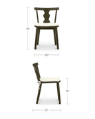 dining room furniture modern mountain upholstery: 100% polyester dining chair Hello Norden - Tarald Dining Chair, dimensions