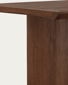 dining room furniture modern mountain mindi wood dining table Hello Norden - Halvard Dining Table, detail view