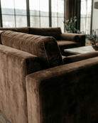 edda luxury custom sofa brown velvet modern mountain farmhouse living room furniture couch 3