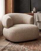 living room furniture modern mountain chair Hello Norden - Edvin Lounge Chair, styled in a modern rustic room