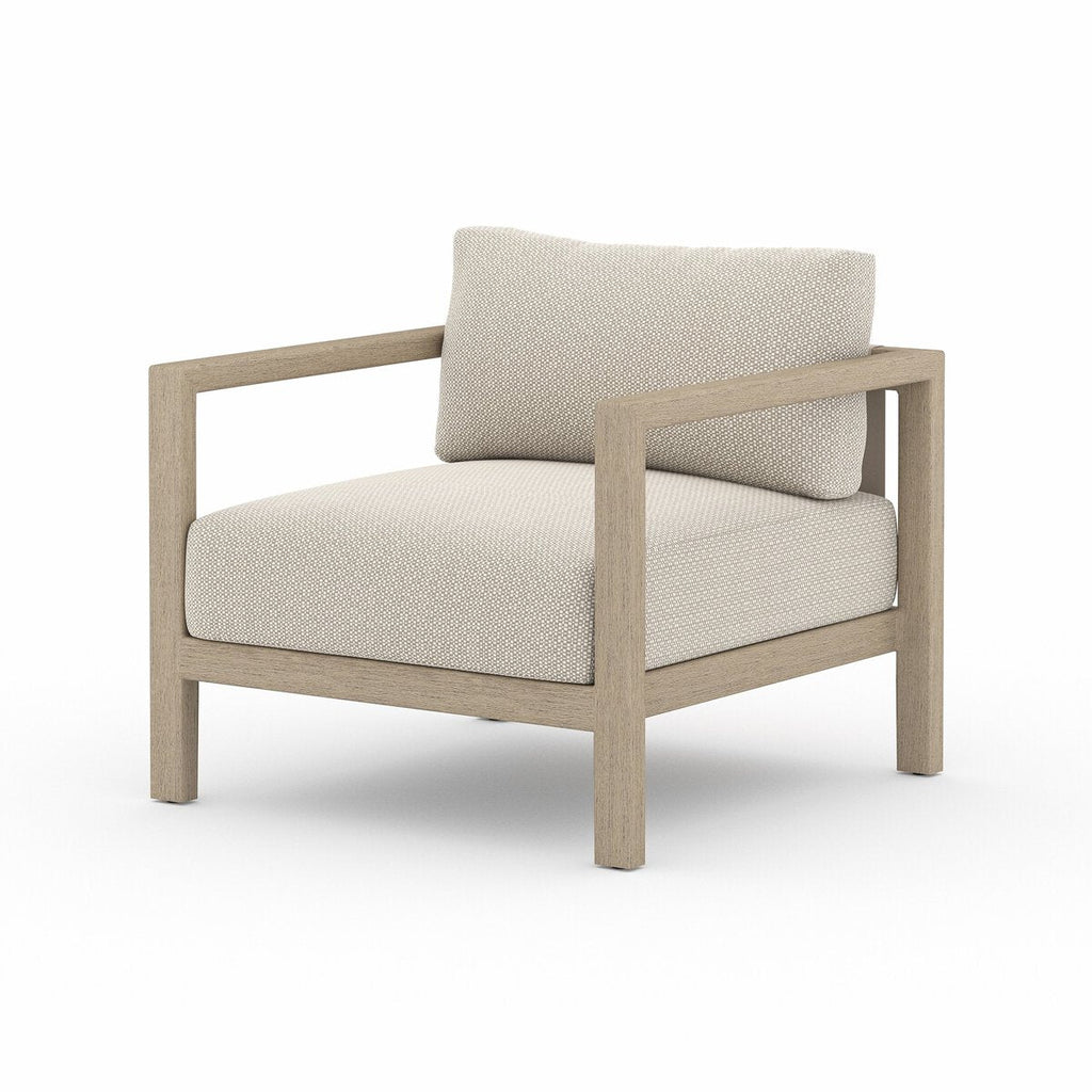 Eivor Outdoor Chair - Light Brown Frame - Arm Chairs - Hello Norden