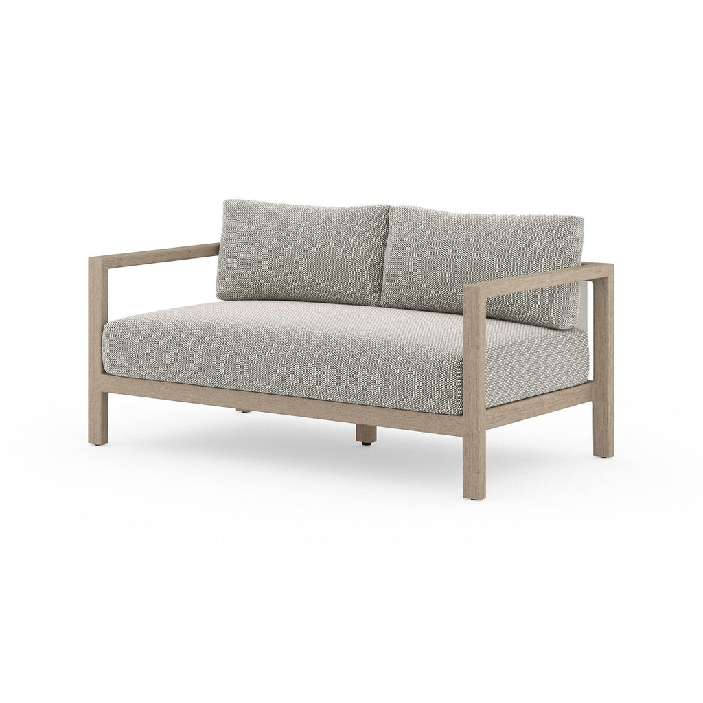 Eivor Outdoor Sofa - Brown Frame (60" - 88") - Sofas - Hello Norden