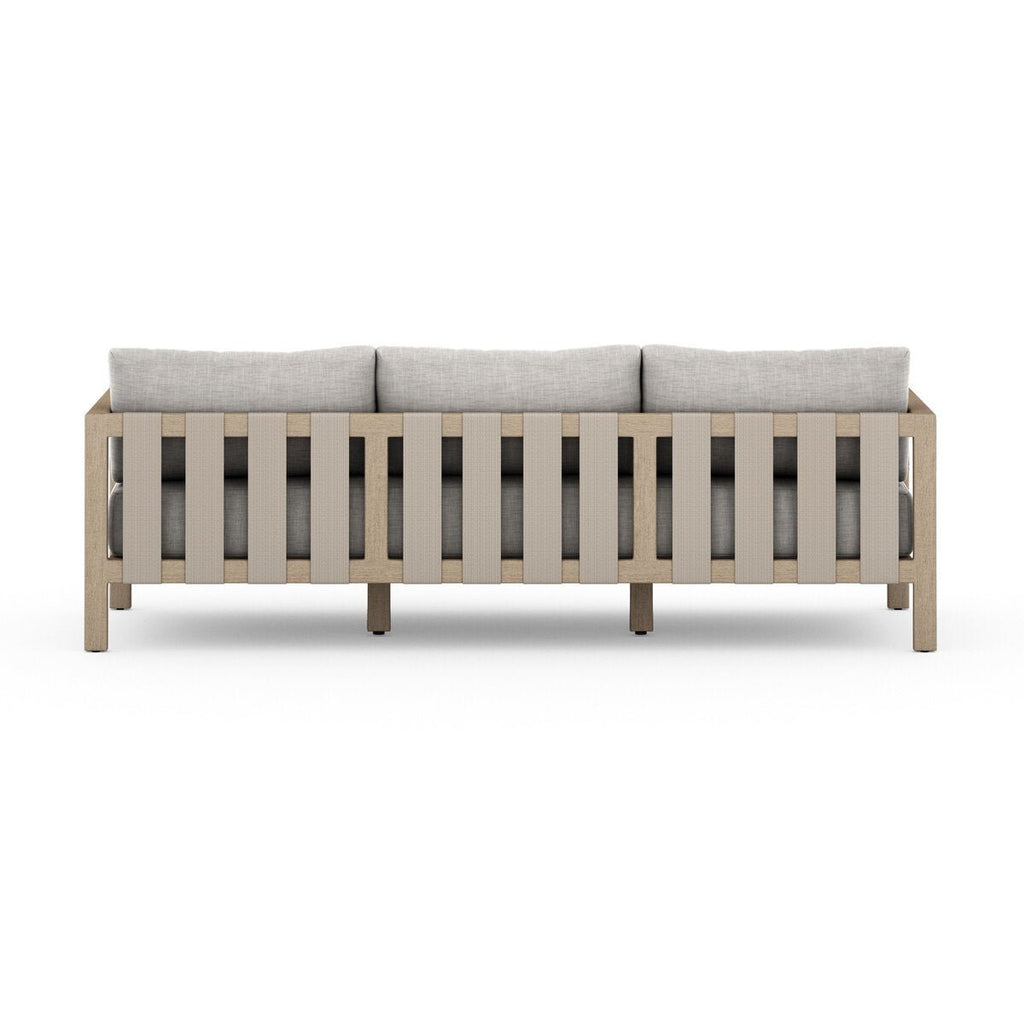 Eivor Outdoor Sofa - Brown Frame (60" - 88") - Sofas - Hello Norden