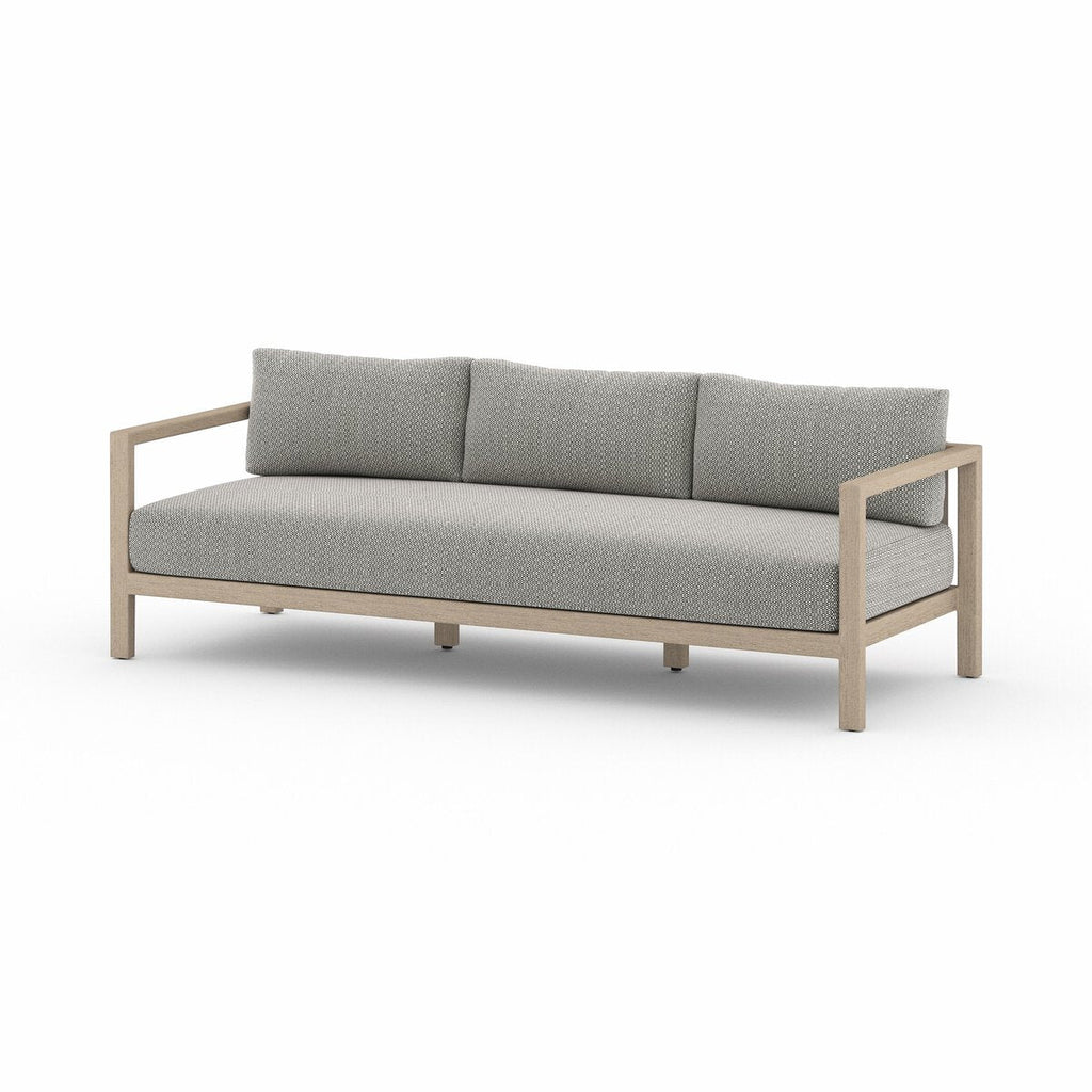 Eivor Outdoor Sofa - Brown Frame (60" - 88") - Sofas - Hello Norden