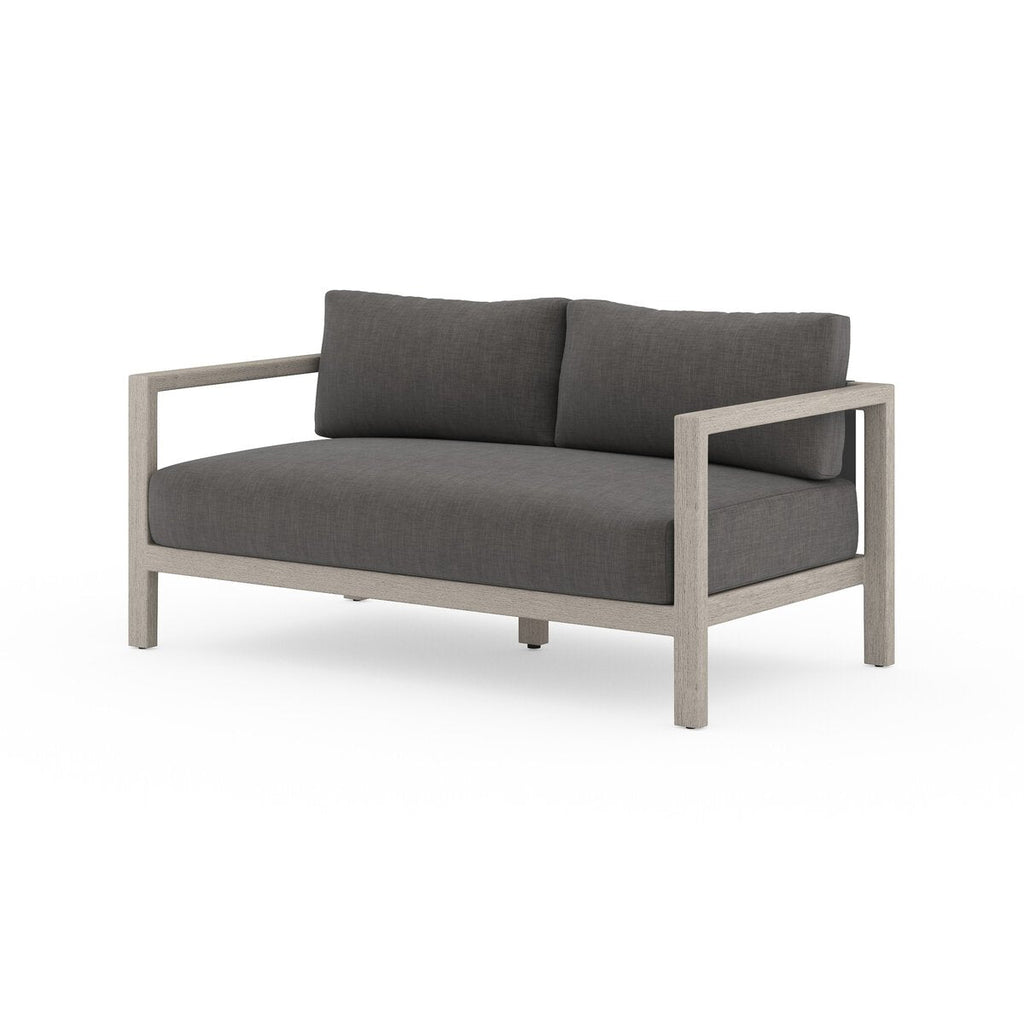 Eivor Outdoor Sofa - Grey Frame (60" - 88") - Sofas - Hello Norden